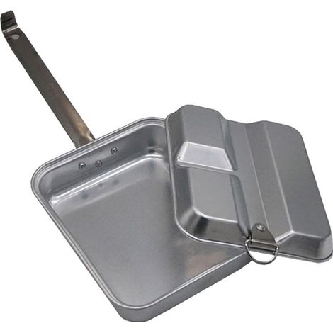 Boîte alimentaire de camping rétro en aluminium avec fonction (1/5)