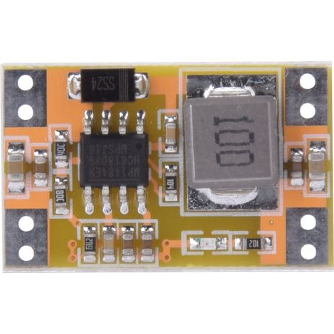 Lot de 5 modules régulateurs de tension DC-DC 9V 12V 19V vers 5V 3,3V, convertisseur abaisseur USB pour chargeur de voiture (5V) (1/5)