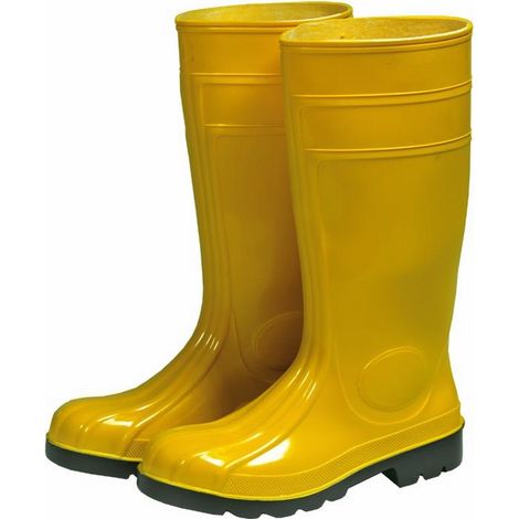 Stivali di Sicurezza in Pvc a Ginocchio N.40 classe S5 colore Giallo Maurer (1/2)