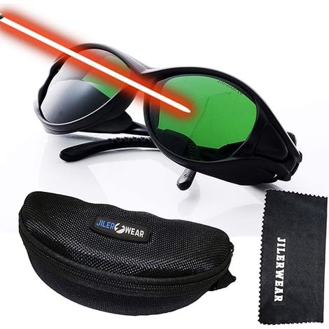 Lunettes de sécurité laser IPL 190-2000 nm pour blanchiment de la peau régénératif taches de rousseur, lunettes de protection pour épilation, retrait de tatouage (1/5)