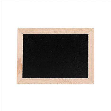 Doppelseitige Kreidetafel-Staffelei aus Holz, Massivholzrahmen, Schreibtafel für Kinder und Dekoration, kompakte Größe (1/5)