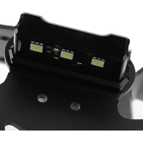 Support de plaque d'immatriculation arrière avec éclairage LED pour Yamaha MT‑07 FZ‑07 2013‑2020 (1/4)
