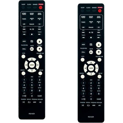 2 télécommandes RC013CR de remplacement pour récepteur CD Marantz MCR611 MCR611U M-CR611 M-CR611U Accessoires (1/3)