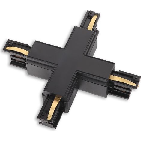 Connettore X binario trifase 3 circuiti nero Maxlight (1/3)