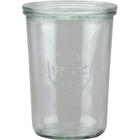Sturz-Glas "Cucinare" Rundrand 850 ml Weck-Glas, Rundrand-Deckel (1/3)