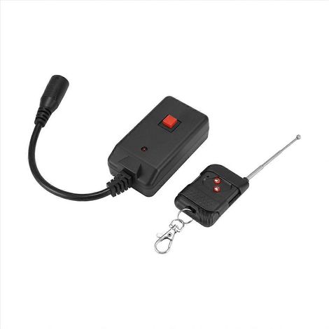 Récepteur de télécommande sans fil portable sur trépied AC 90-240V, adapté aux détecteurs de fumée (1/3)