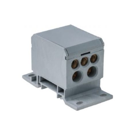 Blocco di distribuzione 160A 1P 2x2.5-50/4x2.5-16 3x2.5-25/SZ E.4090/SZ