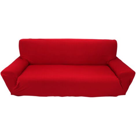 Housses de canapé, Housses de canapé Extensibles pour canapé à 3 Coussins, Respectueux des Animaux Domestiques, Tissu en Polyester et élasthanne, 1 Pièce, Protection de Meubles (1/5)