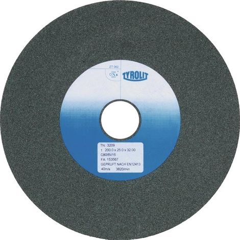 Disque de pierre à aiguiser Ø125xB20x32mm 80 SCg