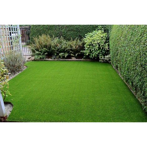 Prato Sintetico Manto Erboso Erba Finta Realistica Giardino 4 Sfumature Di Colore Tappeto Erboso Sintetico Anti UV Atossico Drenante Ideale Per Piscina Terrazzo Aree Giochi Viali (50mm 2x15mt 30mq) - 