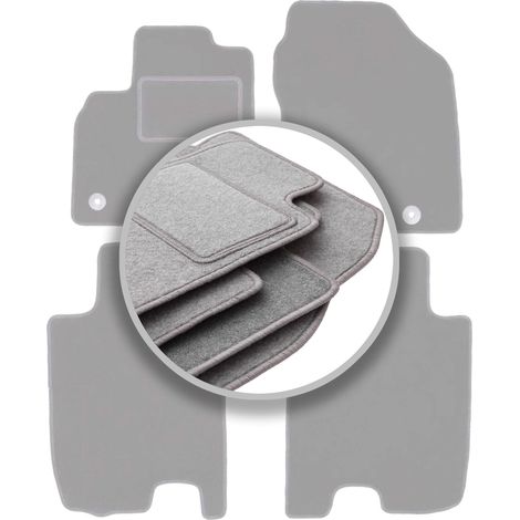 Tappetini auto grigi per: Honda Jazz III hatchback (2008-2011) (1/5)