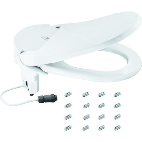 Bloque técnico GROHE para inodoro ducha Sensia Arena, blanco alpino