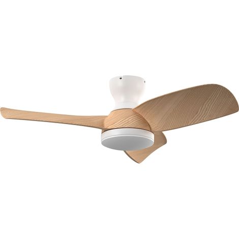 Ventilador CRETA XL LED DC b/n (1/2)