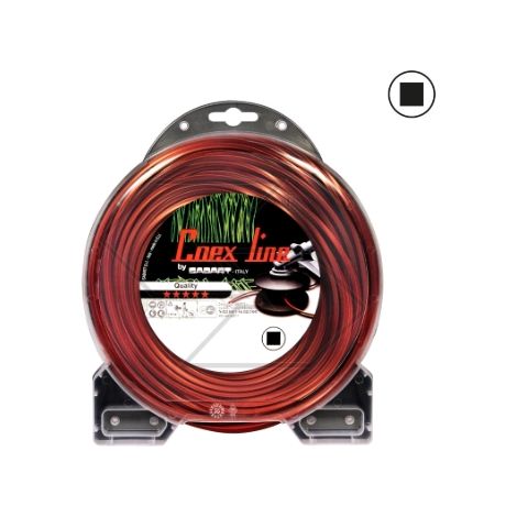 Valva filo per decespugliatore COEX LINE sezione quadra Ø 4,0 mm lunghezza 23 m
