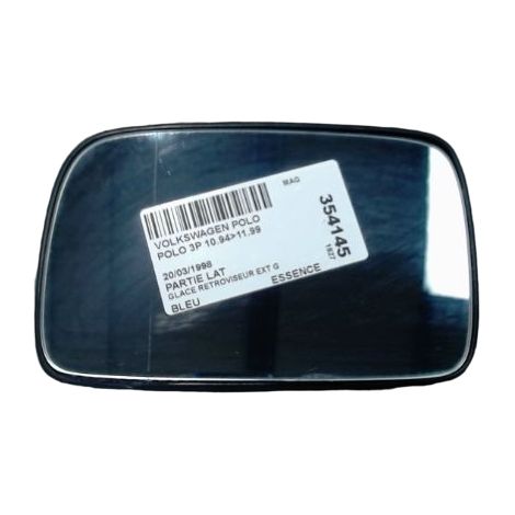 [PRODUIT D'OCCASION] Glace Retroviseur Exterieur G VOLKSWAGEN Polo 94-99 ♻️ Ref Oe. 6n1857521a - Garantie à vie (1/2)