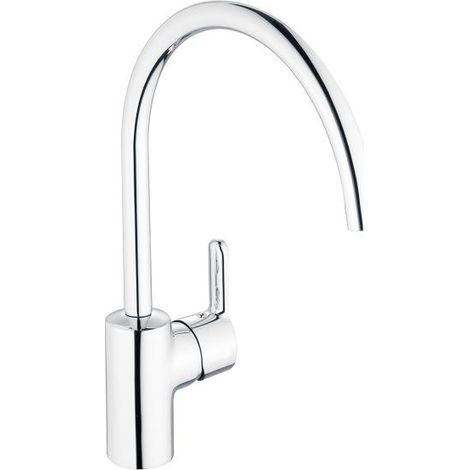 Robinet mitigeur monocommande GS Top pour évier de cuisine, sans pression, chromé