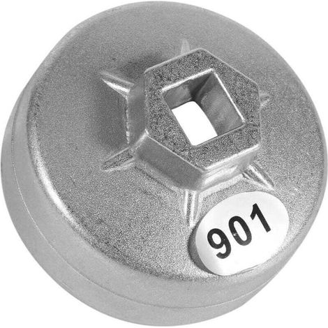 Clé Filtre, 65mm 14 cannelures bouchon outil de solvant de prise de voiture de clé pour filtre à huile de chapeau de flûtes de pour A8