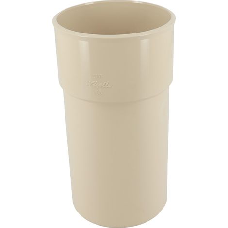 Manchette mâle-femelle - sable - pour tube Nicoll Ø100 (1/3)