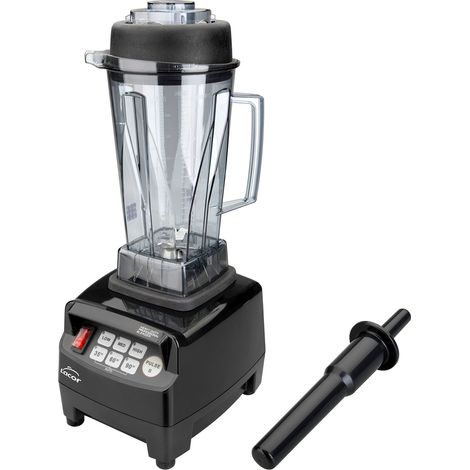 LACOR 69195 LACOR-69195-Frullatore Elettrico Professionale 2250 Nero, 950 W, 2 Litri, Plastica, 3 velocità (1/5)