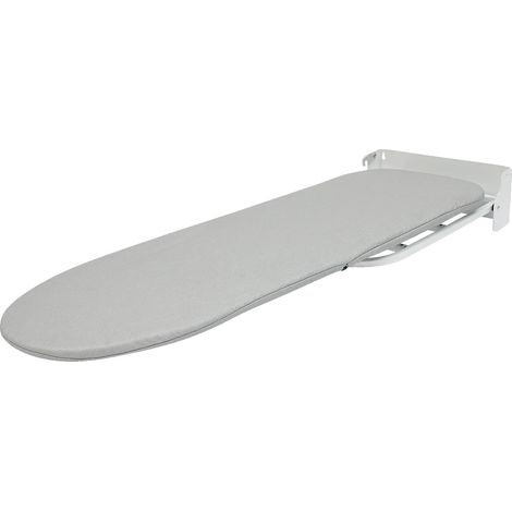 Planche à repasser, murale, design pliable, gris (1/2)