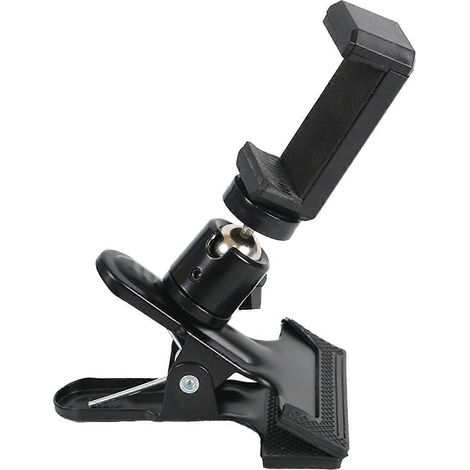 Support de téléphone de sport réglable et rotatif à 360 degrés (2024), support de téléphone pour la salle de sport, support de téléphone multifonctionnel (1/5)
