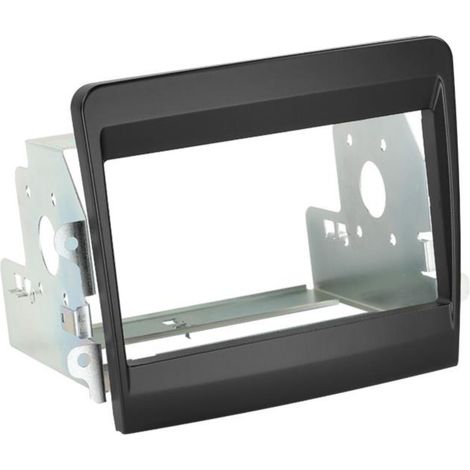 Kit Facade autoradio 2DIN compatible avec Porsche 12-16 Noir