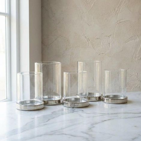 Contemporary Glass Candle Holder Display (1/2)
