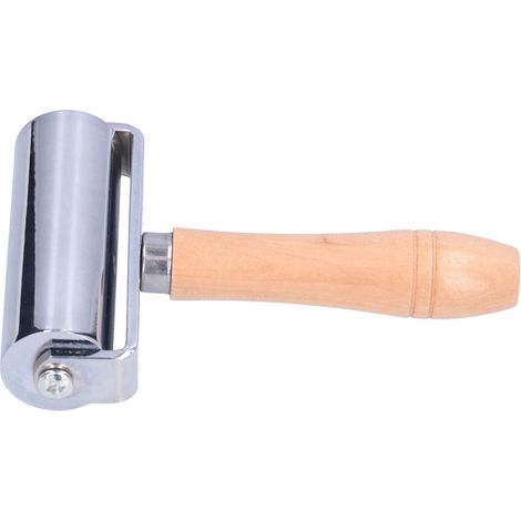 Kantenpresse für Lederarbeiten, Holzgriff, Fellprägung zum Kleben und Laminieren, DIYL 100 mm (1/5)