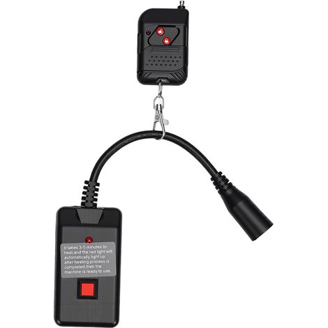 Telecomando per macchina del fumo, ricevitore wireless XLR a 3 pin da 315 MHz per macchine del fumo da 400W, 900W e 1500W. (1/5)