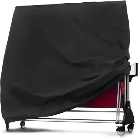 Housse Table Ping Pong Exterieur,Housse Table De Ping Pong,Bache Table De Ping Pong Exterieur,16570185,Imperméable Et Anti-Poussière,Housse De Table De Tennis De Table Sans Fermeture Éclair La (1/4)