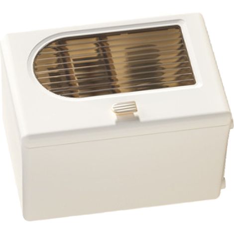 Meuble de rangement pour tasses et mugs | Design minimaliste multicolore | Cabinet à plusieurs niveaux multifonctionnel | Antipoussière ABS-HIPS | Dimensions 26x25x37cm | 2500g Cream Beige (1/5)