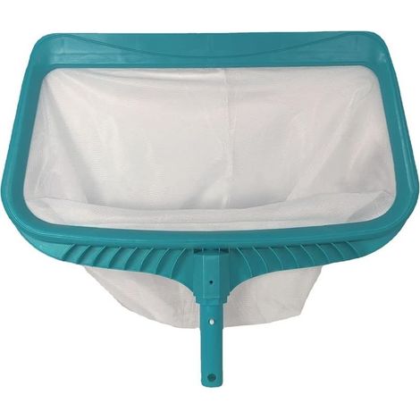 Pool-Skimmernetz, tiefes Skimmernetz ohne Teleskopstange, passend für die meisten Standardstangen, Laubnetz, Poolzubehör für Schwimmbäder, Aquarien und Teiche, 42 x 24,5 cm (1/5)