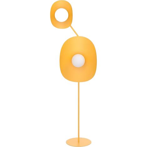 Lampada da terra DELULU arancio/bianca design 2xG9 Emibig (1/5)