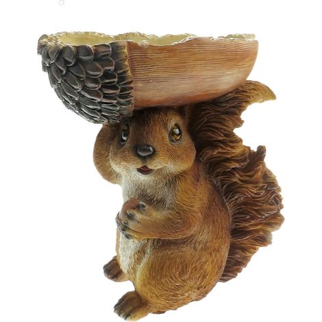 Mangeoire forme écureuil, hauteur 20 cm, oiseaux - animallparadise (1/5)