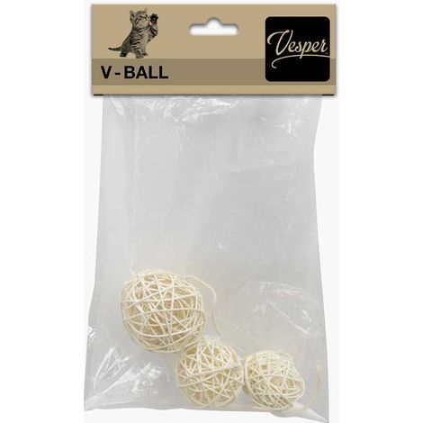Pelotas de ratán de varios tamaños Vesper
