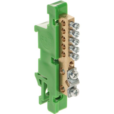 morsetto elettrico elektro-plast lz-7 montaggio guida DIN modulare (1/3)