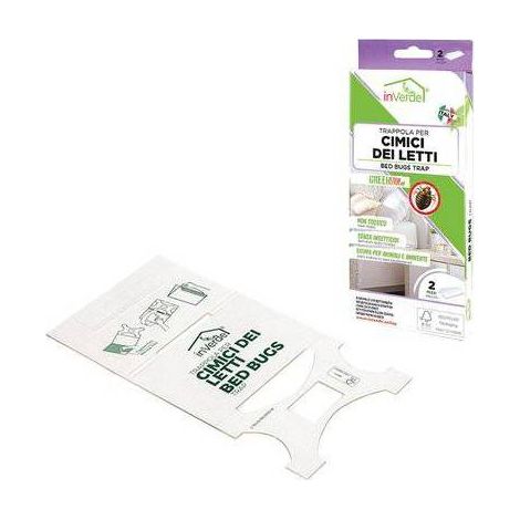 Piège à punaises de lit adhésif vert CF=PCS 2