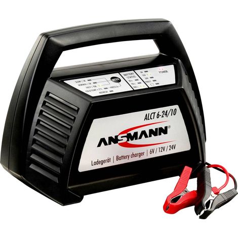 Ansmann ALCT 6-24/10 1001-0014-510 Caricabatterie da officina 6 V, 12 V, 24 V 10 A (1/5)