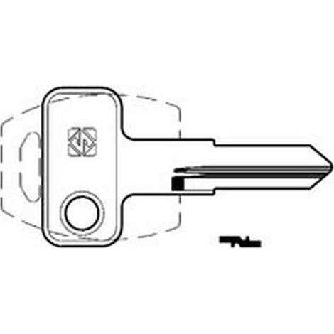 10PZ CHIAVI PER CILINDRI MERONI 4 SPINE PICCOLE MER34R - MER34R