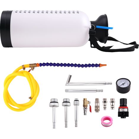 ATF Transfer Pump System for VW Audi Benz CVT 722.9 With Pressure Gauge 8L Tank