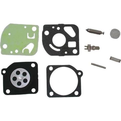 Kit Réparation Membranes Et Joints Carburateur C1Q - Compatible Modèles STIHL POULAN Weed Eater Featherlite - Remplace RB-78 - Lot De 1 (1/2)