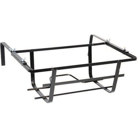 Balconiera portavaso estensibile in ferro per terrazze e muretti Tulipano - Lunghezza 40 cm (1/5)