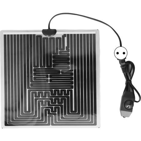 Tempor de chauffage de reptile Température réglable à faible consommation d'énergie Turtle imperméable Turtle Mat 14W (1/5)