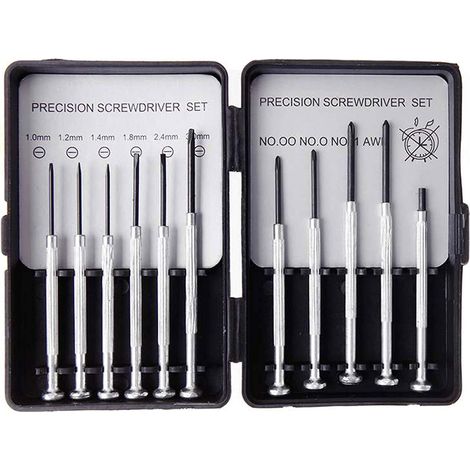 Kit de tournevis de précision pour la réparation électronique d'ordinateurs portables, ordinateurs, tablettes, lunettes, montres et autres appareils 80870 (1/5)