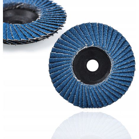 Polierfächerscheibe 75 mm x 10 mm G80 Schleifen von Holz und Metall