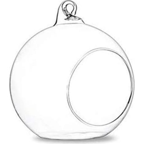 Bougeoirs suspendus en verre pour terrarium (1/4)