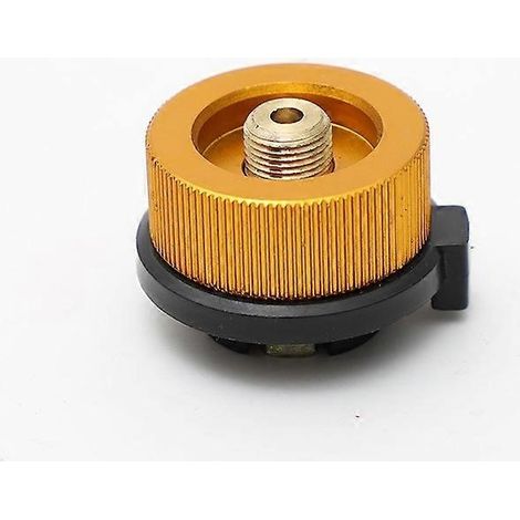 Adaptateur pour bouteille de gaz butane à visser sur cartouche de gaz (équipement de camping et de santé). (1/5)