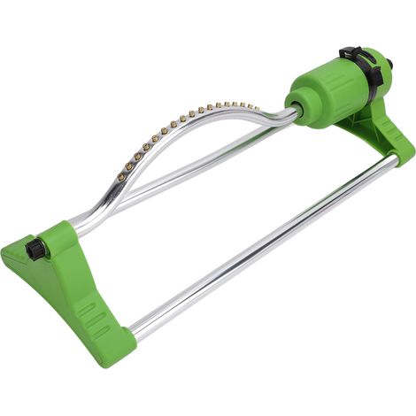 Arroseur oscillant pour pelouse, outil d'arrosage automatique réglable à 17 trous pour jardin et terrasse. (1/5)