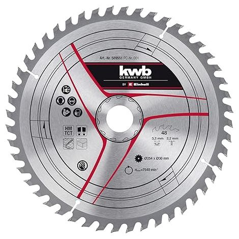 Sierra Circular Ø254 x 30 mm 48T EINHELL (1/5)