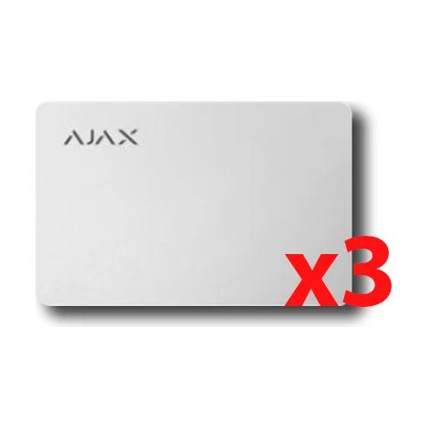 ajax carte sans contact pass blanche (3 pièces) 38224 (1/3)